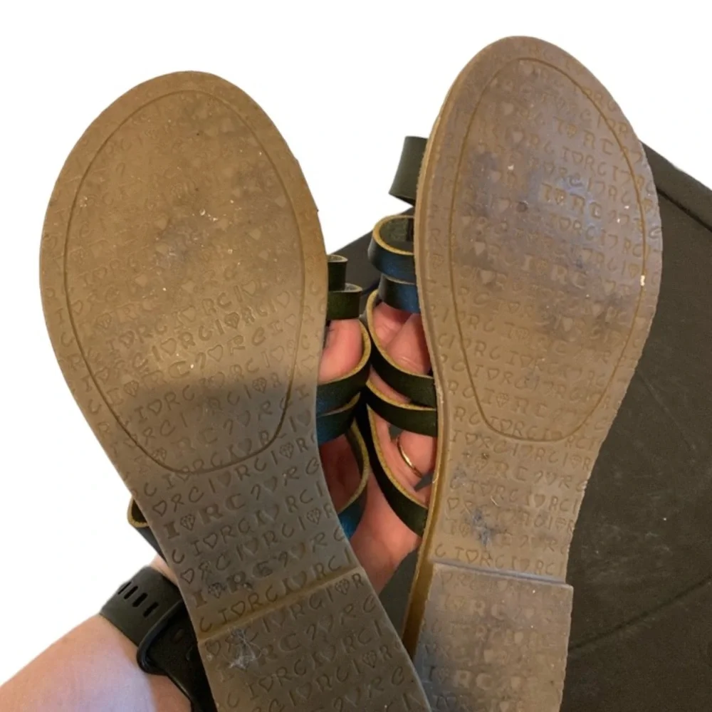 Rock & Candy Green and Tan Sandals - Picture 5 of 5